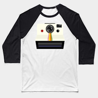 Retro Camera Baseball T-Shirt